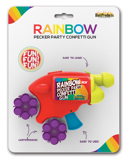 Rainbow Pecker Party Confetti Gun - Bossy Pearl