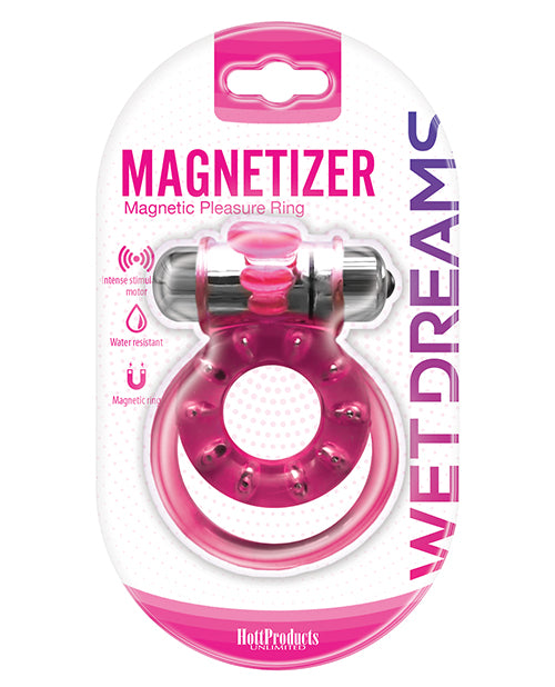 Wet Dreams Magnetizer Magnetic Pleasure Ring - Pink - Bossy Pearl