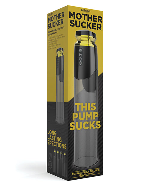 Mother Sucker Penis Pump Rechargeable - Bossy Pearl