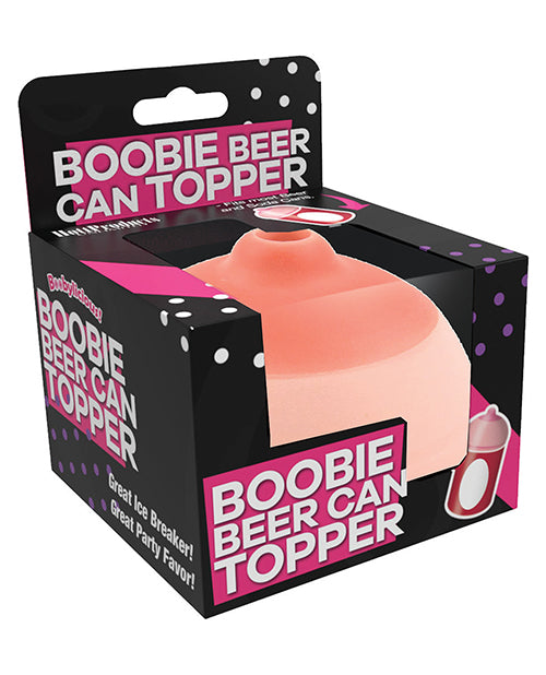Boobie Beer Can Topper - Bossy Pearl