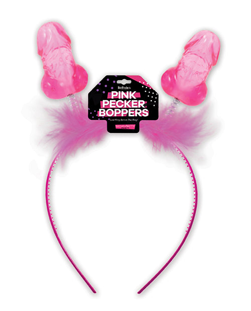 Pink Pecker Boppers Headband - Bossy Pearl