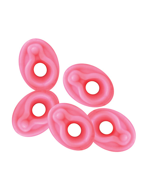 Clit Lickers Clit Shaped Gummies - Raspberry - Bossy Pearl