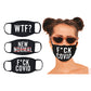Hott Products Mask-erade Masks - F Covid-wtf?-new Normal X Pack Of 3 - Bossy Pearl