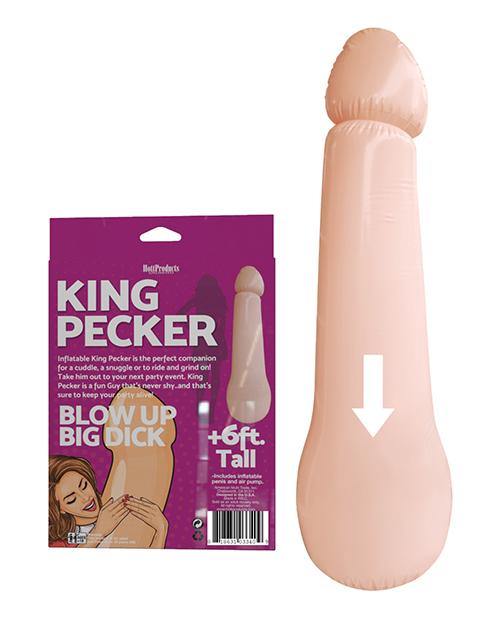 King Pecker 6 Ft Giant Inflatable Penis - Bossy Pearl