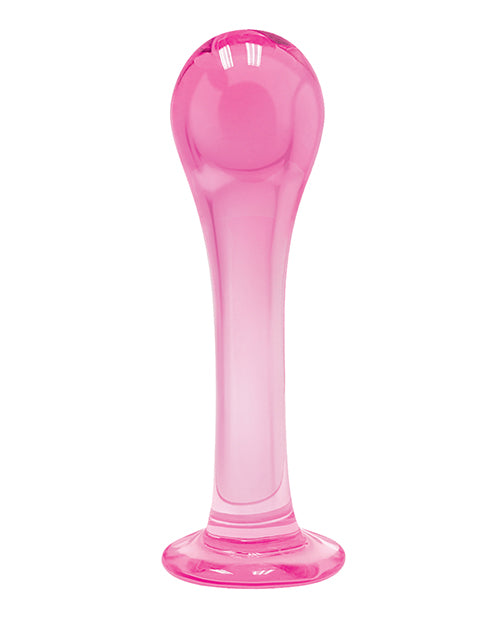 The 9's First Glass Droplet Anal & Pussy Stimulator - Bossy Pearl