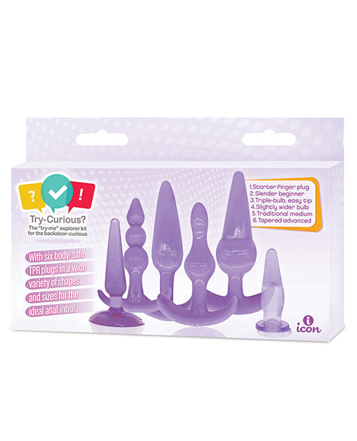 Try-curious Anal Plug Kit - Bossy Pearl