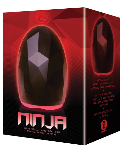 Icon Ninja Rechargeable Heating Masturbator - Bossy Pearl