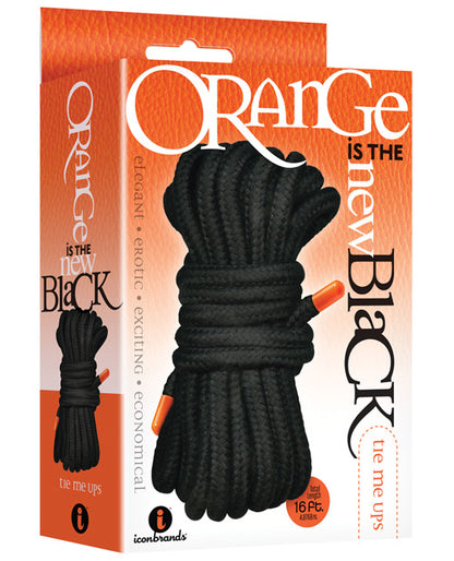 The 9's Orange Is The New Black Tie Me Ups - Bossy Pearl