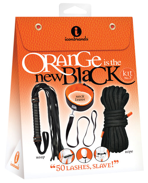 The 9's Orange Is The New Black Kit #3 - 50 Lashes Slave - Bossy Pearl