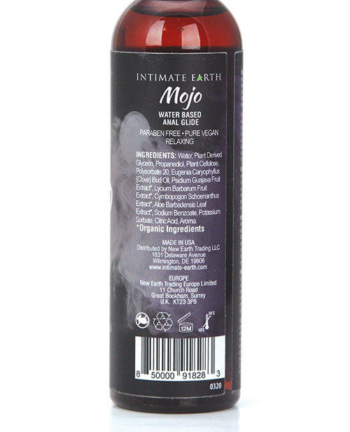 Intimate Earth Mojo Water Based Relaxing Anal Glide - 4 Oz - Bossy Pearl