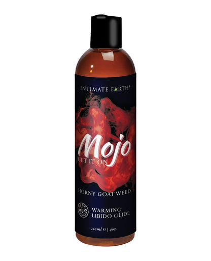 Intimate Earth Mojo Horny Goat Weed Libido Warming Glide - 4 Oz - Bossy Pearl