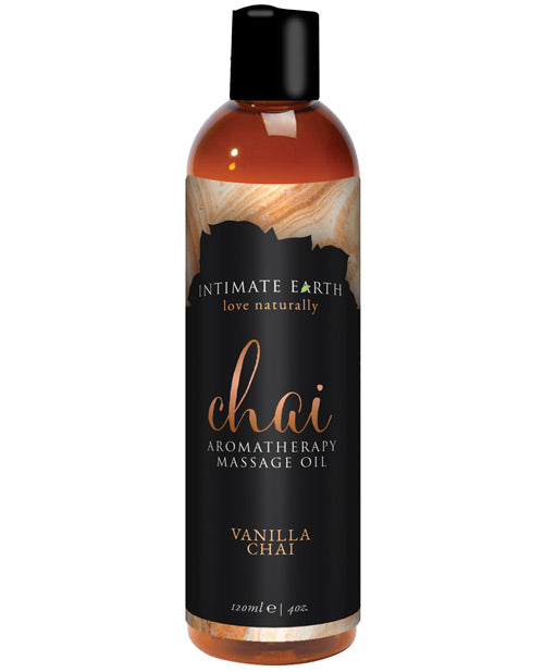 Intimate Earth Chai Massage Oil -Vanilla & Chai - Bossy Pearl
