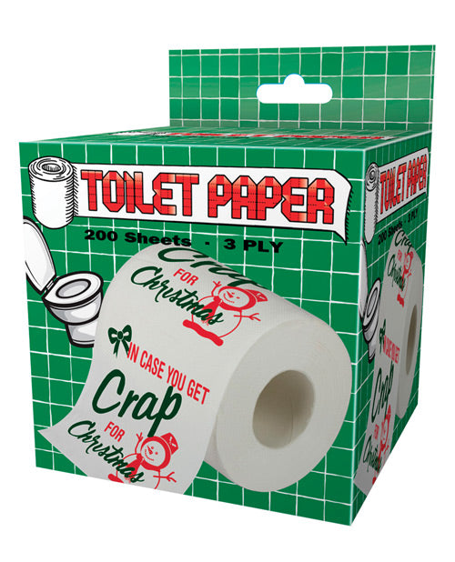 In Case You Get Crap For Christmas Toilet Paper - Bossy Pearl