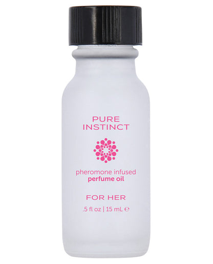Pure Instinct Pheromone Perfume Oil For Her - .5 Oz. - Bossy Pearl