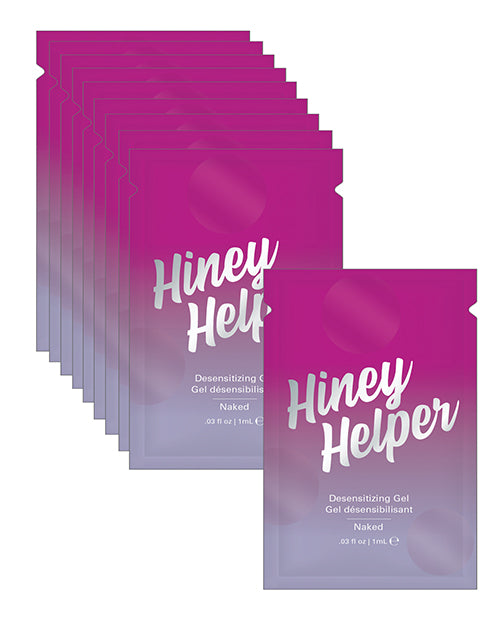 Hiney Helper Foil - 1 Ml Pack Of 24 - Bossy Pearl