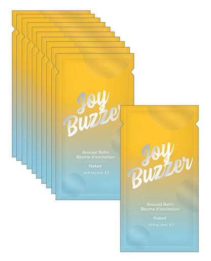 Joy Buzzer Naked Foil - 4 Ml Pack Of 24 - Bossy Pearl