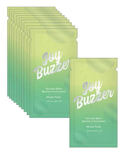 Joy Buzzer Mojito Twist Foil - 4 Ml Pack Of 24 - Bossy Pearl