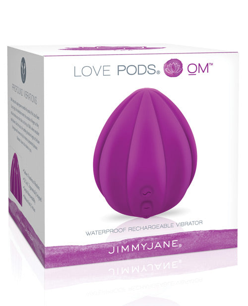Jimmyjane Love Pods Om Waterproof - Purple - Bossy Pearl
