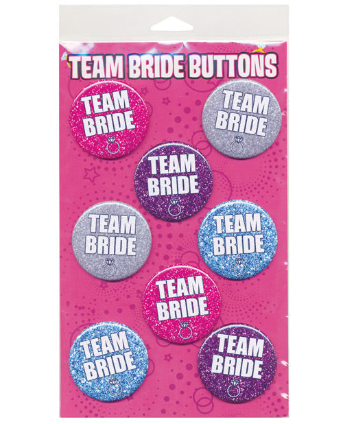 Bachelorette Party Button - Team Bride - Bossy Pearl
