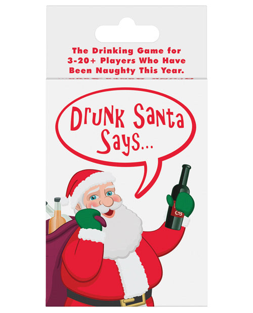 Drunk Santa Says Card Game - Bossy Pearl
