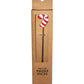 Holiday Candy Cane Reusable Stainless Steel (dishwasher Safe) Swizzle Stick - Pack Of 2 - Bossy Pearl