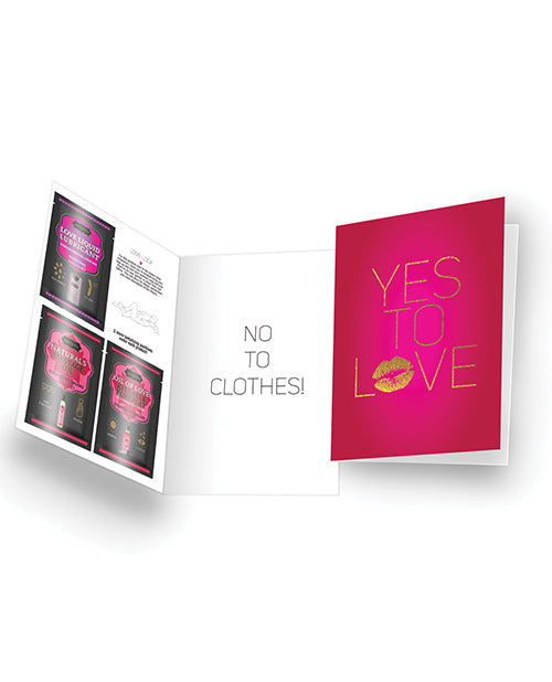 Kama Sutra Naughty Notes Greeting Cards - Yes To Love - Bossy Pearl