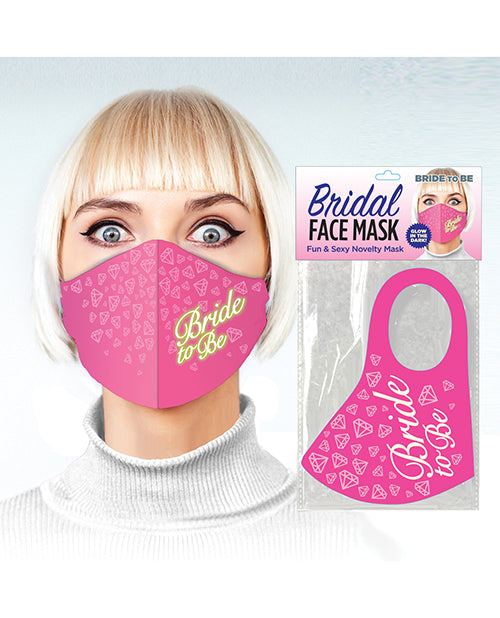Bride To Be Face Mask - Pink - Bossy Pearl