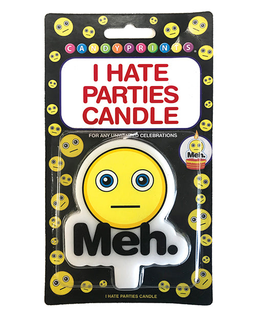 I Hate Parties Candle - Meh - Bossy Pearl