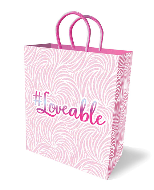 Hash Tag Loveable Gift Bag - Bossy Pearl