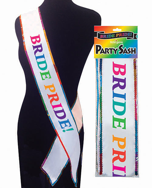 Bride Pride Sash - Bossy Pearl