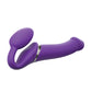 Strap On Me Vibrating Bendable M Strapless Strap On - Purple - Bossy Pearl