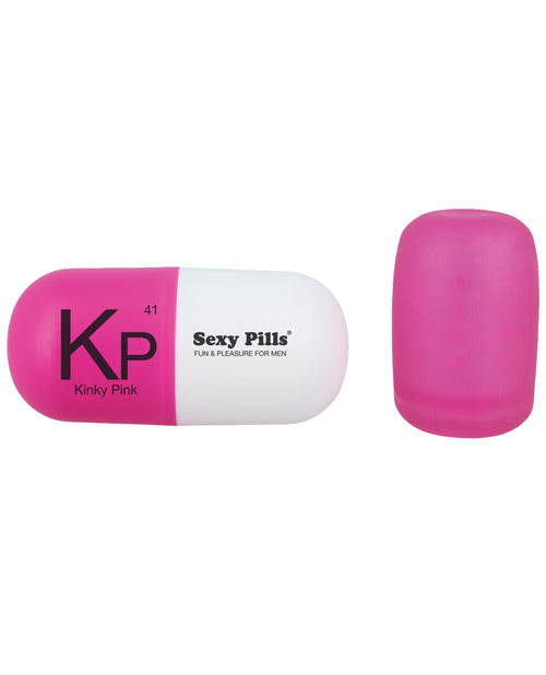 Love To Love Sexy Pills Mini Masturbator - Pink Box Of 6 - Bossy Pearl