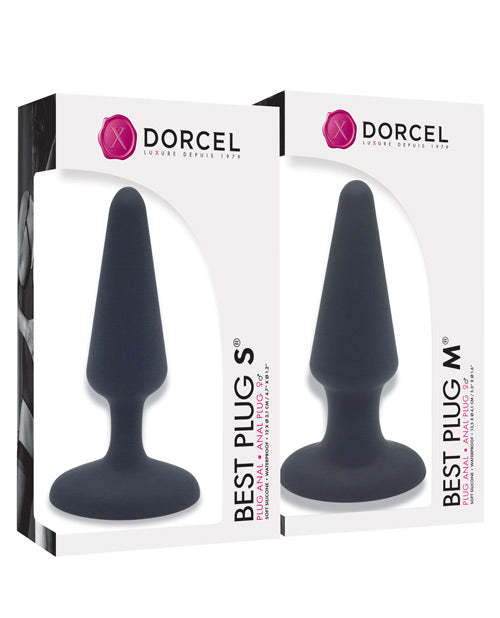 Dorcel Best Plug Starter Kit S-m - Black - Bossy Pearl