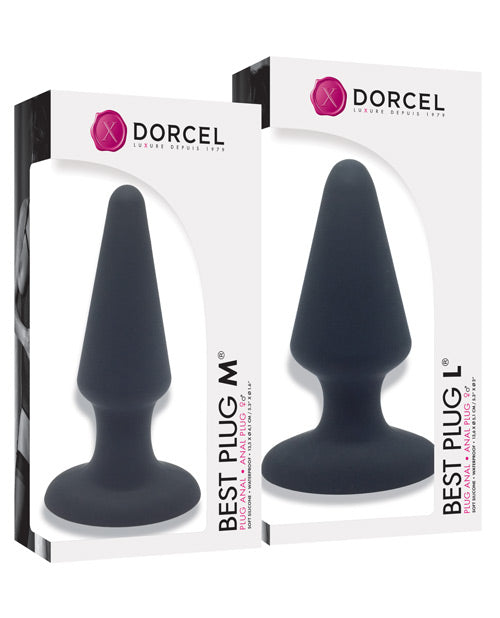 Dorcel Best Plug Expert Kit M-l - Black - Bossy Pearl