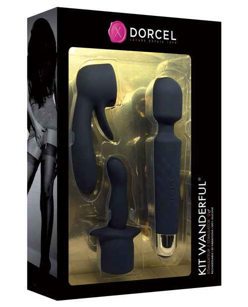 Dorcel Wanderful Kit - Black-gold - Bossy Pearl