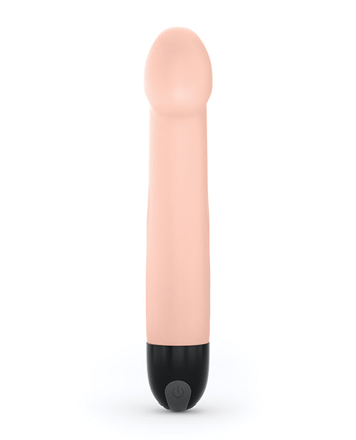 Dorcel Real Vibration M 8.5" Rechargeable Vibrator - Flesh - Bossy Pearl