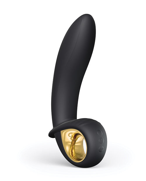 Dorcel Deep Expand Inflatable Vibrator - Black-gold - Bossy Pearl