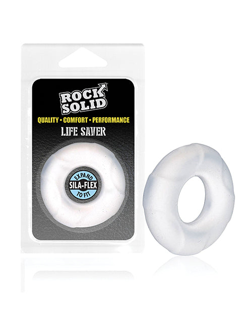 Rock Solid Lifesaver Ring - Translucent - Bossy Pearl