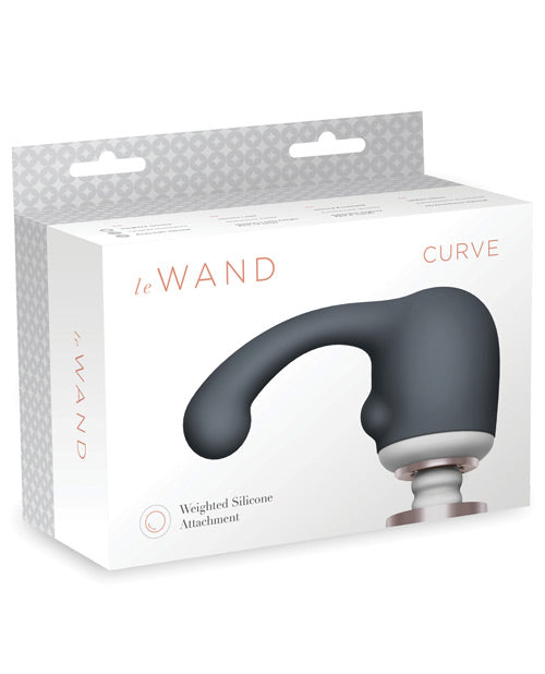 Le Wand Curve Weighted Silicone Attachment - Bossy Pearl