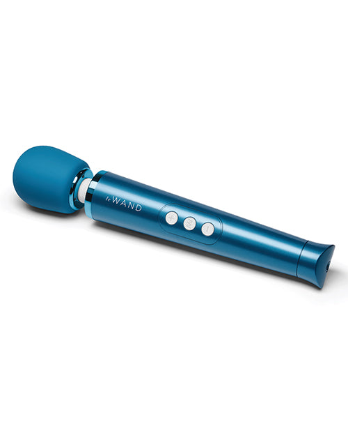 Le Wand Petite Rechargeable Massager - Blue - Bossy Pearl