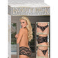Booty Packs Lace Crotchless Panty Pack Of 3 Black Qn - Bossy Pearl