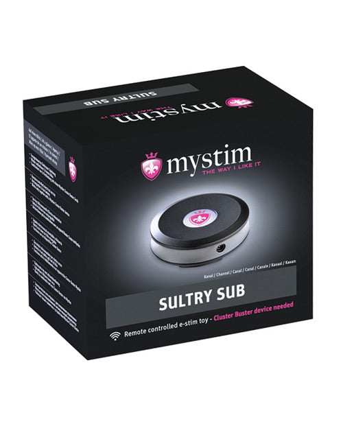 Mystim Sultry Subs Receiver Channel 2 - Black - Bossy Pearl