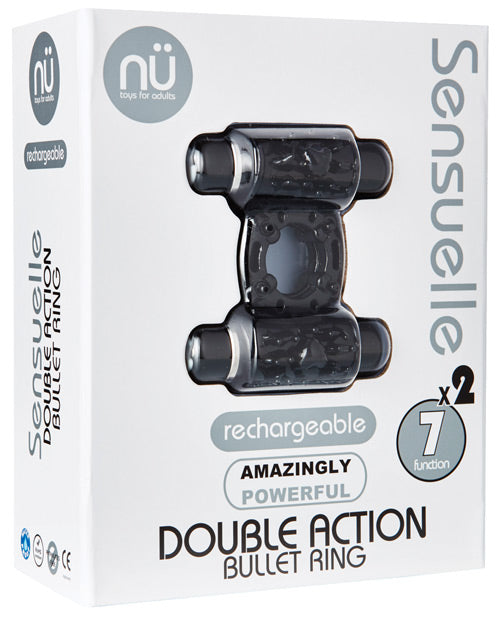 Sensuelle Double Action Cockring - Bossy Pearl
