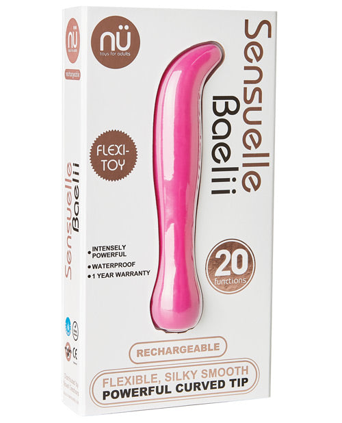 Sensuelle Baelii Flexible G Spot Vibe - 20 - Bossy Pearl