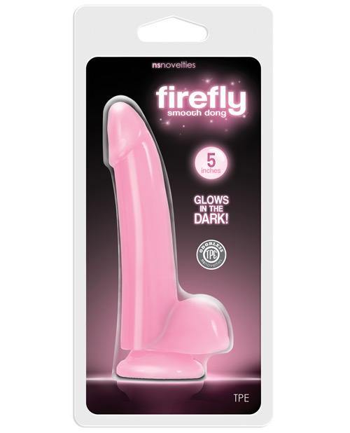 "Firefly Smooth Glowing 5"" Dong" - Bossy Pearl