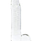 Firefly Glass Smooth Ballsey 4" Dildo - Clear - Bossy Pearl