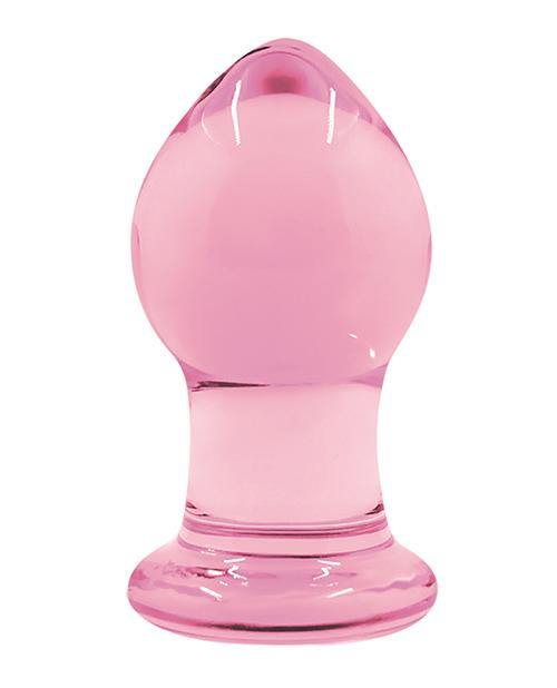 Crystal Glass Butt Plug Small - Bossy Pearl
