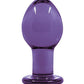 Crystal Butt Plug Medium - Purple - Bossy Pearl