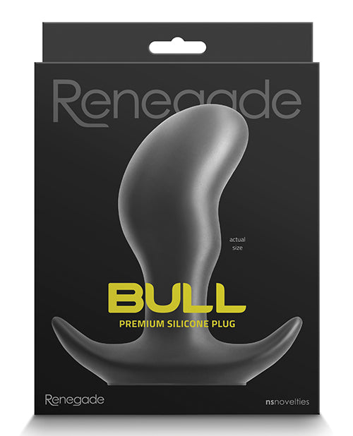 Renegade Bull Butt Plug - Black