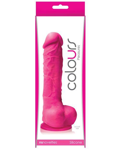 "Colours Pleasures 5"" Dong W/suction Cup" - Bossy Pearl